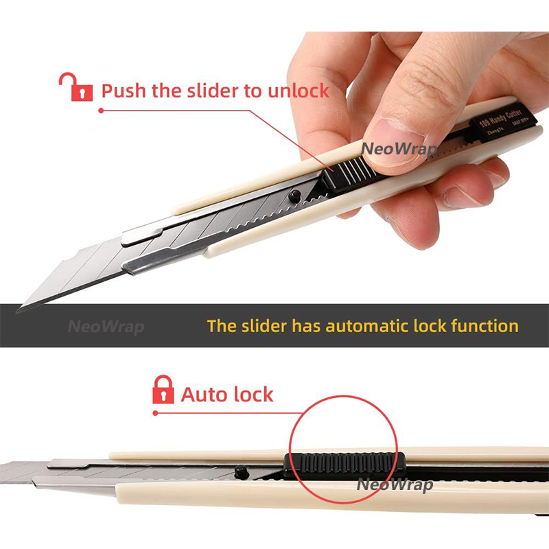 9MM Retractable Utility Knife  - Air Bubble Remover recension och pris