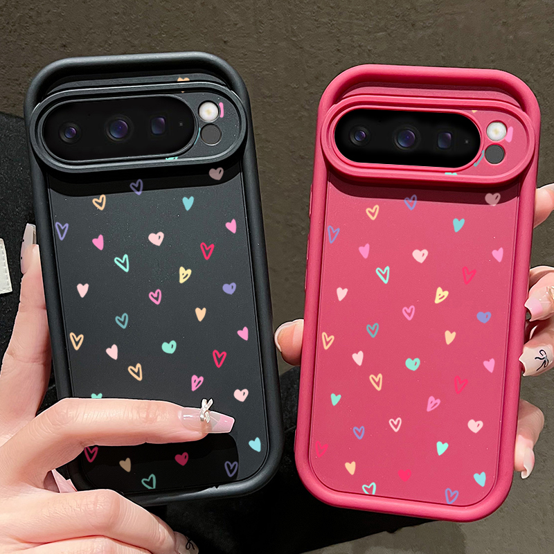 Colorful Little Hearts Soft Ca - Google Pixel 9 recension och pris