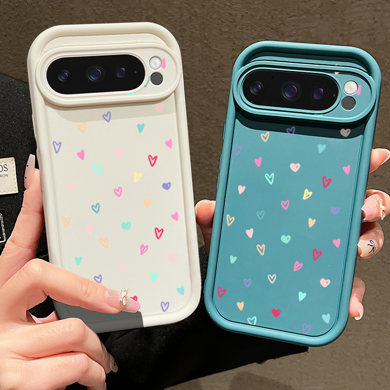 Colorful Little Hearts Soft Ca - Google Pixel 9 recension och pris