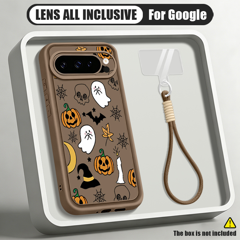 Cartoon Halloween Pattern Lany - Google Pixel 9 Pro recension och pris