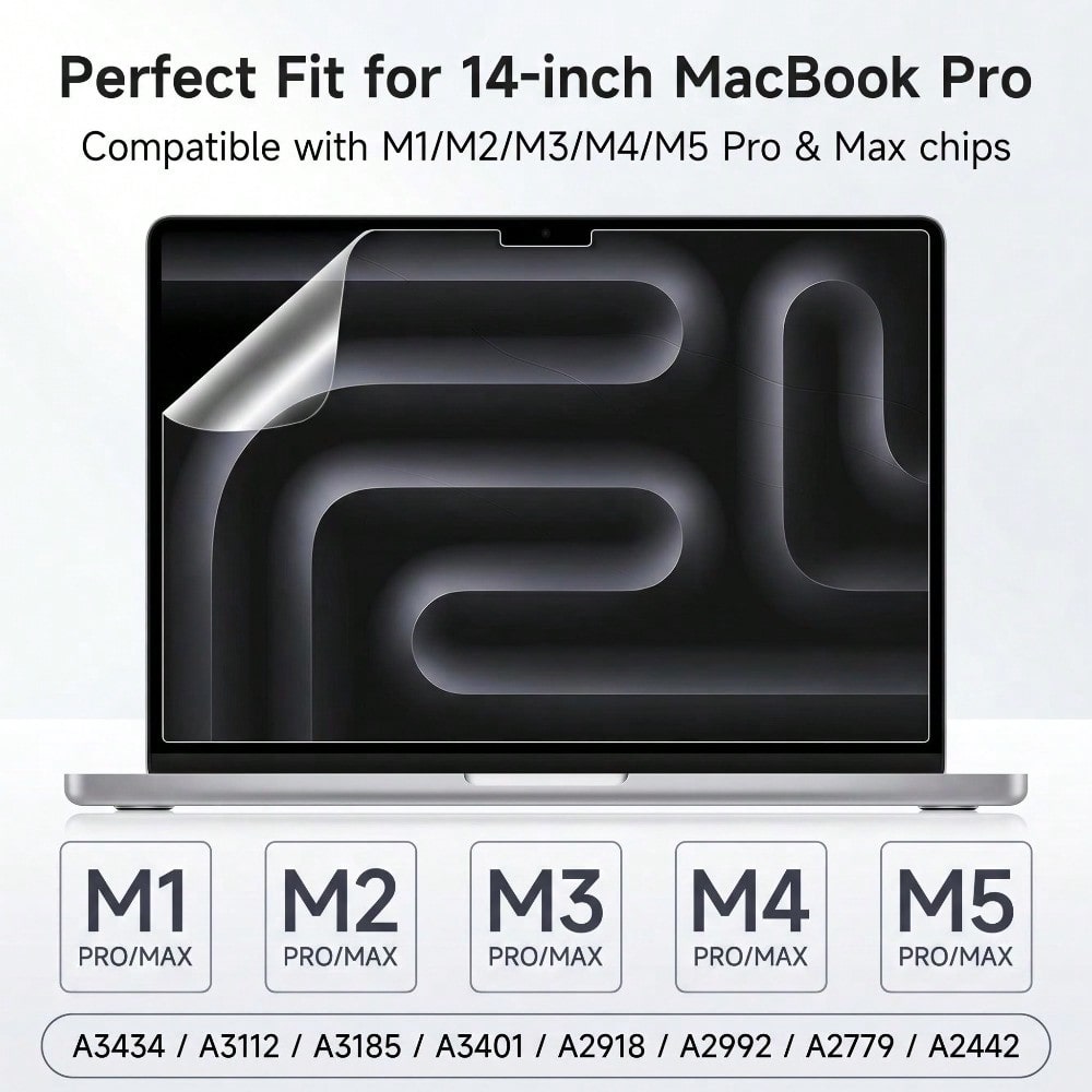 5 Pack for MacBook Pro 14 Inch - Matte Anti Glare Screen recension och pris