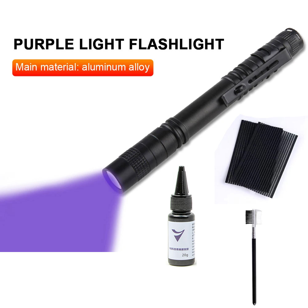 UV Light Hair Extension Glue   - Liquid Uv Glue Kit recension och pris
