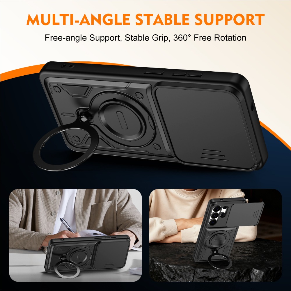 360°Rotate Shockproof Magnetic - Camera Lens Protector recension och pris