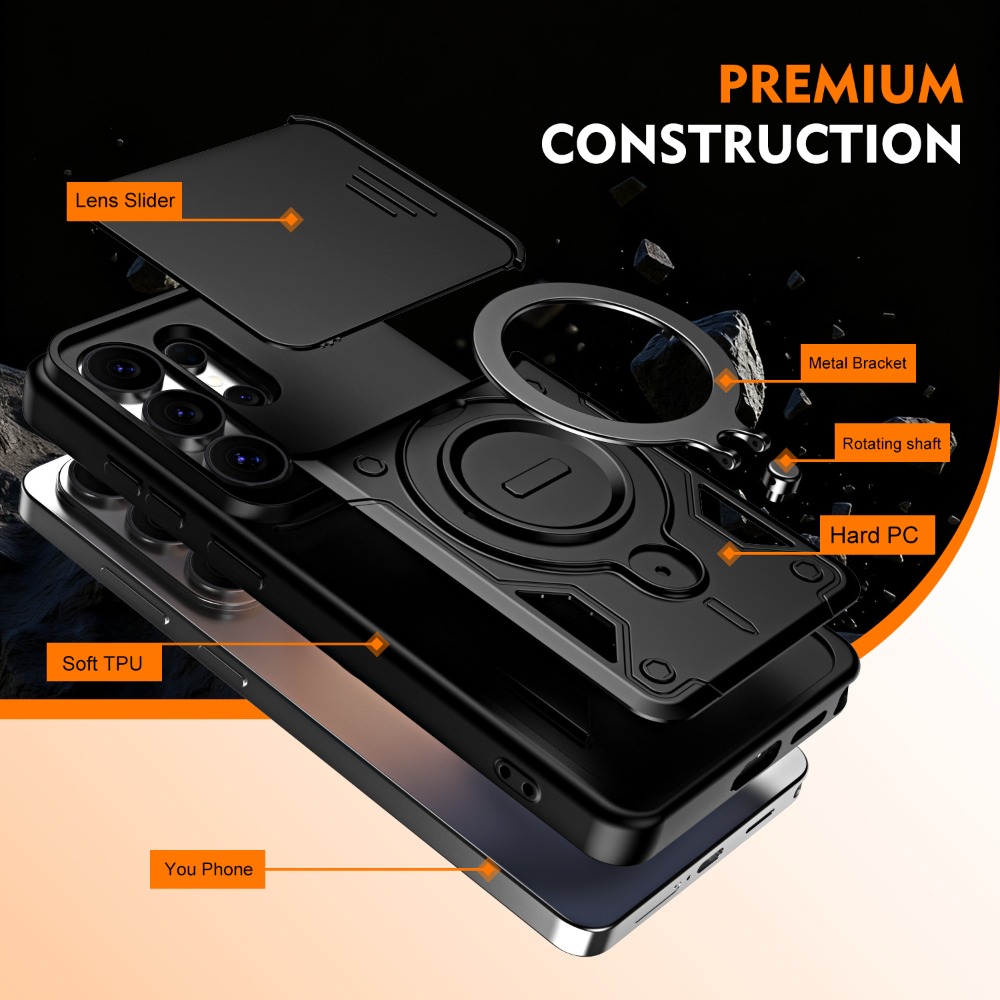 360°Rotate Shockproof Magnetic - Camera Lens Protector recension och pris